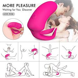 Funny gift Waterproof Vibarating Pěnǐs Ring Rechargeable Massager with 7 Speed Silicone Vibrantions Toy for Men Couples