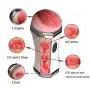 USB Waterproof Charging Soft Silicone Men Comfort Toy