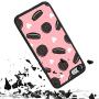 iPhone 7 8 Case,Flexible Soft TPU Cover Shell,Slim Silicone Black Rubber Non-Slip Durable Design Protective Phone Case for iPhone 7 8 -Biscuits