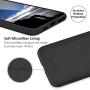 SURPHY Silicone Case Compatible with iPhone 11 Pro Max Case 6.5 inch, Liquid Silicone Full Body Thickening Design Phone Case (with Microfiber Lining) for iPhone 11 Pro Max 6.5 2019, Black