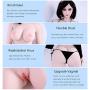 Male Masturbator Sex Doll 161cm Big Breasts Wide Hip Silicone Sexy Lady Love Dolls Adult Sex Toys with Metal Skeleton for Man Self Pleasure