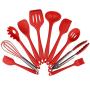 10pcs/set Non-stick Pan Kitchen Utensils Set Silicone Kitchenware Kitchen Cooking Tools Set Modern Kitchen Gadget Accessories