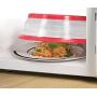 Tovolo Vented, Easy Grip, Collapsible Microwave Cover, 10.5 Inch, Red