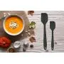 Prime Products - Kitchen Utensil Set - Professional 10 Piece Black Cooking Utensils - Nonstick Silicone And Heat Resistant Kitchenware