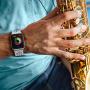 AdMaster Bands Compatible with Apple Watch 38mm 40mm 42mm 44mm,Soft Silicone Replacement Wristband Compatible with iWatch Series 1/2/3/4