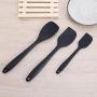 Non - Stick pan Kitchen Utensils Set of Silicone kitchenware 10 Sets Black