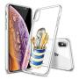 iPhone Xs iPhone X Case, Soft TPU Slim-Fit Flexible Ultra-Thin Clear Case, Full-Body Rugged Bumper Print Kitchenware Case for iPhone Xs iPhone X, Transparent