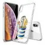 iPhone Xs iPhone X Case, Soft TPU Slim-Fit Flexible Ultra-Thin Clear Case, Full-Body Rugged Bumper Print Kitchenware Case for iPhone Xs iPhone X, Transparent