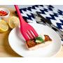 Silicone Cooking Utensils Kitchen Utensil set- Stainless Steel Silicone Kitchen Utensils Set - Silicone Utensil Set Spatula Set - Silicone Utensils Cooking Utensil Set - Kitchen Tools and Gadgets(Red)