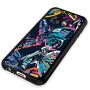 Samsung Galaxy A3 2017 Case,Flexible Soft TPU Cover Shell,Slim Silicone Black Rubber Non-Slip Durable Design Protective Phone Case for Samsung Galaxy A3 2017 -Butterfly