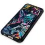 Samsung Galaxy A3 2017 Case,Flexible Soft TPU Cover Shell,Slim Silicone Black Rubber Non-Slip Durable Design Protective Phone Case for Samsung Galaxy A3 2017 -Butterfly