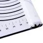 BESTONZON Kitchenware Pastry Mat, Silicone Baking Mat With Measurements,Non Stick Non Slip Pastry Rolling Mat,for Kitchen(40 60 Cm,Black)