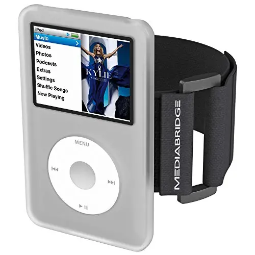 Mediabridge Armband for iPod Classic - 7th Generation (Clear) - Model AB1 - (Part# AB1-IPC7-CLEAR )