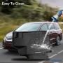 oEdRo Floor Mats Compatible for 2018-2019 Honda Odyssey, Unique Black TPE All-Weather Guard Includes 1st, 2nd and 3rd Row: Full Set Liners