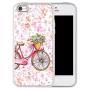 iPhone SE 5s 5 Case,Flexible Soft TPU Cover Shell,Slim Silicone Black Rubber Non-Slip Durable Design Protective Phone Case for iPhone SE 5s 5 -Bicycle
