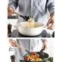 11pcs set Silicone Kitchenware Set Kitchenware Eggbeater Scoop Household Wood Handle Cooking Tools Shovel Oil Brush