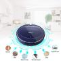 Hli-SHJHsmu Vacuum Cleaners Sweeping Robot Low Noise Intelligent Vacuum Cleaner Sweeping Robot Self-Refilling Four Cleaning Mode Tool