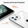 TORRAS Crystal Clear iPhone 11 Pro Case, Soft Silicone TPU Thin Cover Slim Gel Phone Cover Case for iPhone 11 Pro 5.8 inch (2019), Crystal Clear