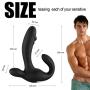 Amal Play Plug Stimulator Six-Toys for Men Women Black Amàl P*Lug B*ut^t Plug for Beginner E*rotic Toys Silicone Adullt Products Prostàté M^assager with 9 Speeds,T-Shirt