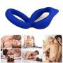 SheLins Softy Silicone Cock Rings Penis Enlarger Stronger and Harder Erection to Prolonging Climax Sex Toys for Men Flexible Size Ring Dark Blue