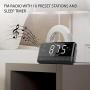 iLuv Morning Call 3, 1.2&quot Jumbo White LED Display Projection Dual Alarm Clock with 180 Degree Reverse Projection, FM Radio, 10 Preset Station, Sleep Timer, Snooze Button, Dimmer, and USB Charging Port