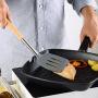OBR KING 6pcs Silicone Kitchenware Set Non-Stick Spatula Turner Spoon with Storage Holder