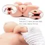 3D Sex Doll XDOLL Realistic Male Love Toy with Inviting Vagina and Anal Opening Lifelike Mini Masturbator for Men from Soft Squeezable Silicone for Natural Suction