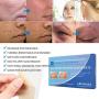 Aroamas Professional Silicone Scar Sheets, Soften and Flattens Scars Resulting from Surgery, Injury, Burns, Acne, C-section and more, Soft Silicone Scar Strips, 3&quot×1.57&quot, 8 Sheets (4 Month Supply)