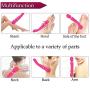 Wand Massager,Rechargeable Cordless Magic Vibrator Wand Clitoral Vibrator Stimulation with 20 Speeds Double End Vibrating Adult Sex Toys for Women Couples (Pink)