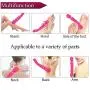 Wand Massager,Rechargeable Cordless Magic Vibrator Wand Clitoral Vibrator Stimulation with 20 Speeds Double End Vibrating Adult Sex Toys for Women Couples (Pink)