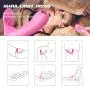 Wearable Wireless Remote Control with 10 Modes Waterproof USB Rechargeable Silicone Toy for Women