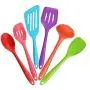 Silicone kitchenware, 6 Piece Silicone Cooking Utensils Set, Spatula Set Silicone Kitchen Utensils, Nonstick and Heat Resistant Cookware Set