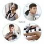 Naipo Handheld Back Massager Electric Deep Tissue Percussion Massage with Heat, Wide-Range Adjustable Intensity for Neck Shoulder Foot Leg Muscle Full&nbsp