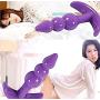 Set of 4 Soft Silicone Bu~tt P~lu~g Toys - Trainer Kit - 4 pcs Beginners Anales Beads - Pro~STA~te Ma~ssage - Best Idea for Gift