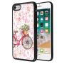 iPhone 7 8 Case,Flexible Soft TPU Cover Shell,Slim Silicone Black Rubber Non-Slip Durable Design Protective Phone Case for iPhone 7 8 -Bicycle