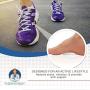 Dr. Fredericks Original Peel & Stick Foot Arch Support Gel Pads - 6 Pieces - High Arch Cushions - Relieves Pain from PES Cavus