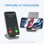 Yootech 15W Fast Wireless Charger with Cooling Fan,15W for LG V30/V35/G8,7.5W Wireless Charging Stand with Adapter Compatible iPhone 11/11 Pro/11 Pro Max/Xs MAX/XR/XS,10W for Galaxy Note10/Note10+/S10