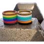 LearnFitFun Silicone Wedding Rings for Women. Thin Stackable Silicon Rubber Engagement Band. by WNDRNG