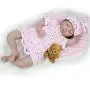CHAREX Reborn Baby Doll Lifelike Sleeping Newborn Dolls, 22 inch Soft Vinyl Weighted Girl Gift Set for Ages 3+