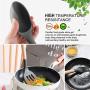 11Pcs Kitchen Silicone Spatula Utensil Set, Heat Resistant, Non Stick, Environmental Protection, Easy to Use, Store and Clean, Suitable tor at Home Use