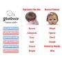 Yesteria Real Life Reborn Baby Dolls Boy 22 Inches Silicone Vinyl Look Real White Light Blue Outfit