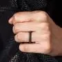 ThunderFit Womens Thin and Stackable Silicone Rings Wedding Bands - 7 Rings / 1 Ring 2.5mm Width - 1.8mm Thick