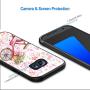 Samsung Galaxy S6 Case,Flexible Soft TPU Cover Shell,Slim Silicone Black Rubber Non-Slip Durable Design Protective Phone Case for Samsung Galaxy S6 -Bicycle