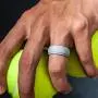 Saco Band Silicone Rings Men - 7 Rings / 1 Ring Rubber Wedding Bands