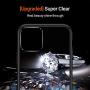 TORRAS Hybrid Clear iPhone 11 Case, Anti-Yellow [RoHS Certified] X-Shock Full Protection Hard PC with Soft Bumper Slim Thin Phone Cover Case for iPhone 11 6.1 inch (2019), Black