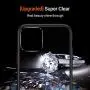 TORRAS Hybrid Clear iPhone 11 Case, Anti-Yellow [RoHS Certified] X-Shock Full Protection Hard PC with Soft Bumper Slim Thin Phone Cover Case for iPhone 11 6.1 inch (2019), Black