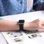 YANCH Compatible with for Apple Watch Band 38mm 42mm 40mm 44mm, Soft Silicone Sport Band Replacement Wrist Strap Compatible with for iWatch Series 4/3/2/1, Nike+,Sport,Edition