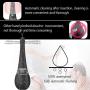 Automatic Electric Enema Bulb with 5 Frequency Modes,Medical Silicone Douche Bulb Rechargeable Waterproof Cleaner Kit for Men Women