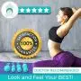 Complete 5pc Kegel Exercise Weight KIT for Women. Safe ABS Food Grade Silicone. Doctor Recommended for Bladder Control, Strengthens Pelvic Floor, for Beginners and Advanced, Stylish Turquoise