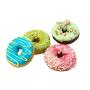 Ozera Silicone Mini Donut Pan, 18 Cavity Doughnut Baking Mold Tray - Muffin Cups, Cake Mold,Biscuit Mold, Red
